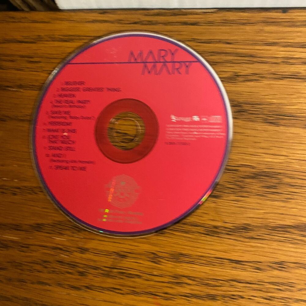 Mary, Mary - self-titled CD *no case*